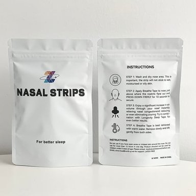 TIRAS NASALES PACK 30 UNIDADES NEGRO - 1