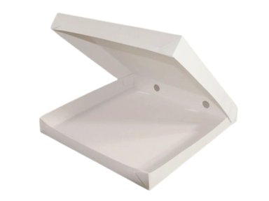 PACK 5 CAJA COCTELERIA MEDIANA CARTULINA BLANCA 33X33X4CM - 1