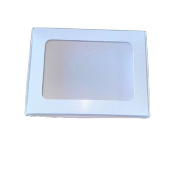 PACK 5 CAJA A CON VENTANA 6 ALFAJORES CARTULINA 19X14,5X3CM - 1