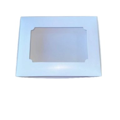 PACK 5 CAJA C CON VENTANA 12 ALFAJORES CARTULINA 24X18,5X3CM - 1