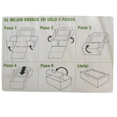 PACK 5 CAJA S CARTON MICROCORRUGADO VENTANA 19,3X13,5X4,3CM - 2