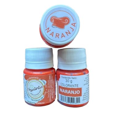 COLORANTE EN GEL NARANJA KREATORTAS - 2