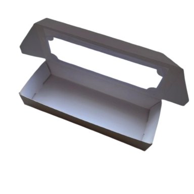 PACK 5 CAJA E CON VENTANA 3 ALFAJORES CARTULINA 19X7X3CM - 3