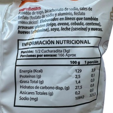 POLVOS DE HORNEAR COLLICO 500GR - 2
