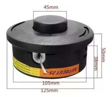CABEZAL PORTA NYLON DESBROZADORA FS120 TRIMMER 25-2 - 3