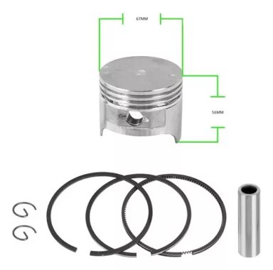 KIT PISTÓN ANILLOS MOTOR EY20 - 2