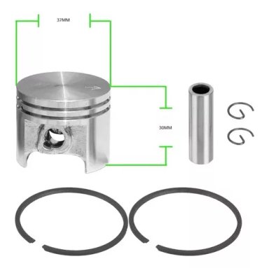 KIT PISTON ANILLOS MOTOSIERRA MS170 - 2
