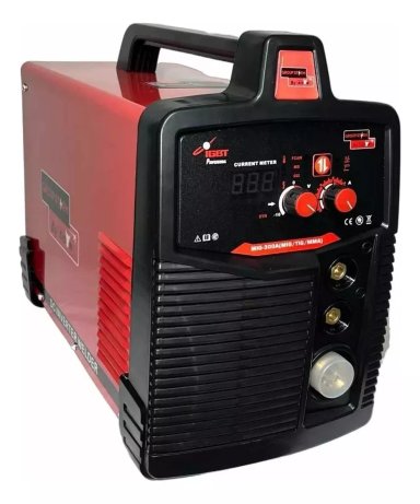 SOLDADORA 3 EN1 MIG TIG ARCO 300A CON GAS Y SIN GRATIS - 1