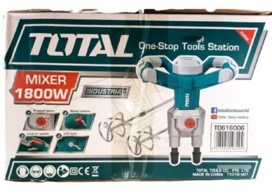 MEZCLADOR PINTURA CEMENTO 1800W TOTAL - 2