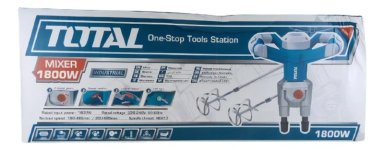 MEZCLADOR PINTURA CEMENTO 1800W TOTAL - 4