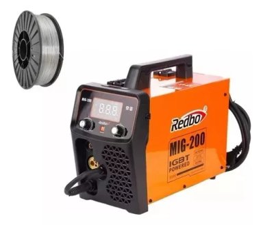 MAQUINA DE SOLDAR 3 EN 1 MIG-200 MMA/TIG + CARRETE 5KG FLUX - 1