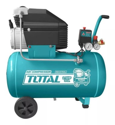 COMPRESOR DE AIRE ELÉCTRICO PORTÁTIL TC125506 50L 2.5HP - 1