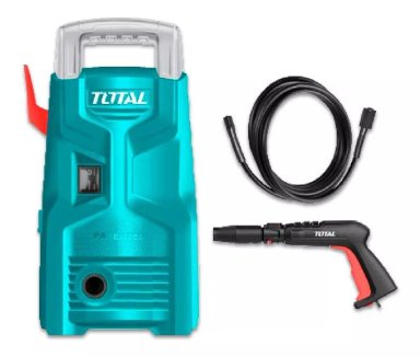 HIDROLAVADORA INDUSTRIAL - 1300PSI - 16800/MIN - 1200W TOTAL COLOR TURQUESA - 1