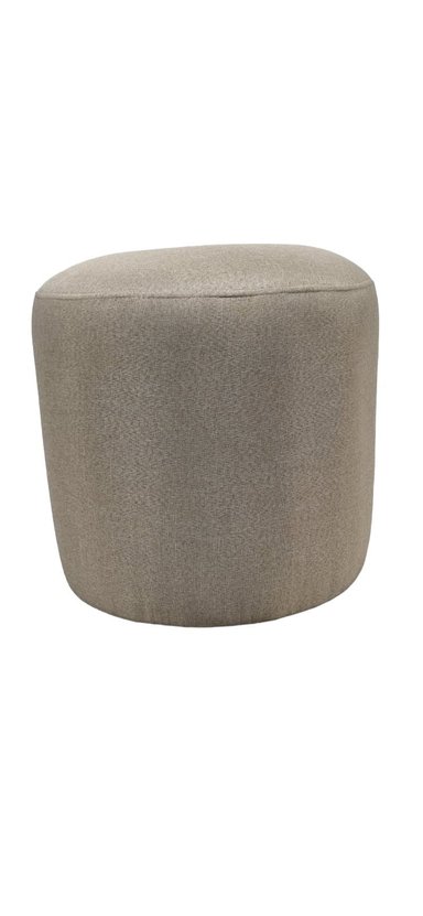 POUFF DISEÑOS VALESTRINI BEIGE REDONDO LINO - 1