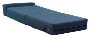 SOFÁ GAEX ESPUMA LINO AZUL CAMA - 3
