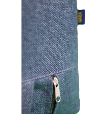 SOFÁ GAEX ESPUMA LINO AZUL CAMA - 6