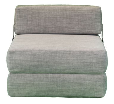SOFÁ GAEX ESPUMA LINO GRIS CAMA - 1