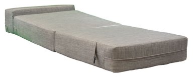 SOFÁ GAEX ESPUMA LINO GRIS CAMA - 3