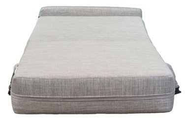 SOFÁ GAEX ESPUMA LINO GRIS CAMA - 4