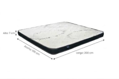 TOPPER ESPUMA 1.5 PLAZAS 200 - 3