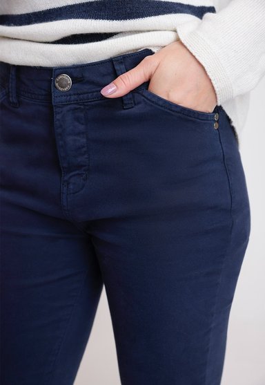 PANTALON DE MUJER MODELO ELY COLOR MARINO - 3