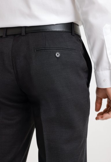 TRAJE FORMAL HOMBRE BUSINESS NEGRO - 4