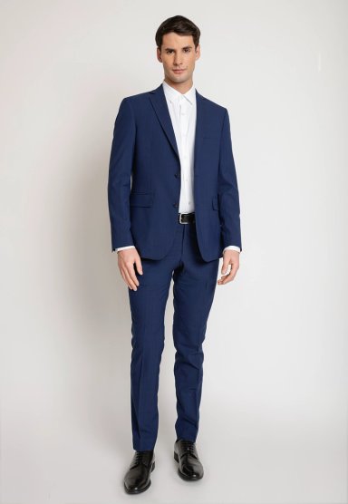 CHAQUETA HOMBRE TRAJE SUIT SEPARATES WASHABLE NAVY - 4