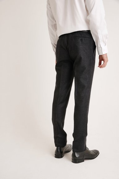 PANTALÓN LANA HOMBRE TRIAL GRIS FORMAL FRANELA MARENGO - 2
