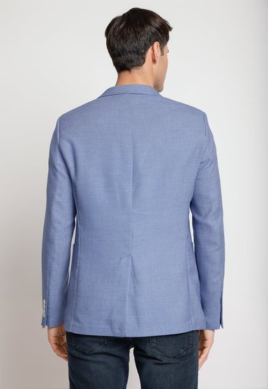 CHAQUETA HOMBRE PERRY ELLIS AZUL CASUAL - 2