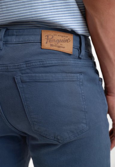 PANTALÓN ALGODÓN HOMBRE ORIGINAL PENGUIN AZUL - 3