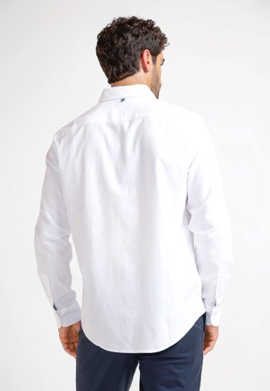 CAMISA ALGODÓN HOMBRE ORIGINAL PENGUIN BLANCO - 2
