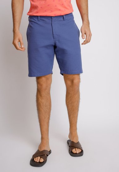 SHORT ALGODÓN HOMBRE TRIAL CAFÉ SLIM FIT VENUS ÍNDIGO - 1