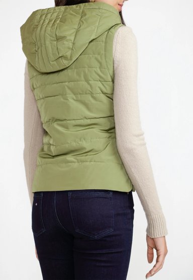 PARKA MUJER SIN MANGAS BIMBA VERDE - 2