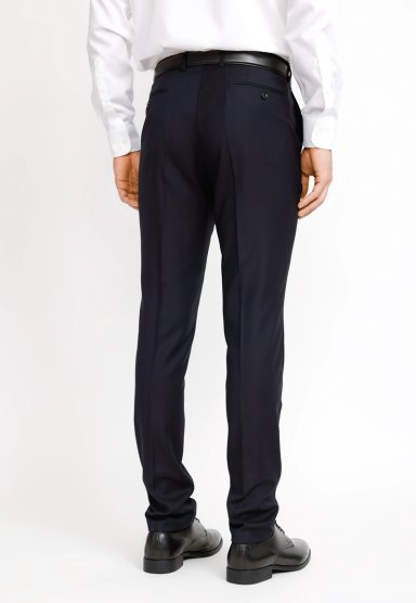 PANTALON FORMAL HOMBRE SUIT SEPARATE WASHABLE VERY SLIM NEGRO - 2