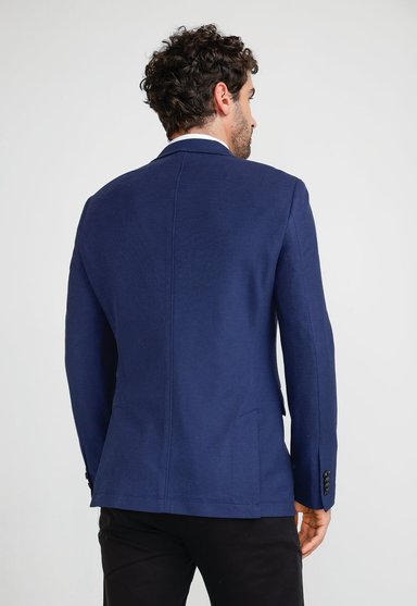 CHAQUETA HOMBRE STRETCH AZUL - 2