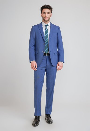 TRAJE HOMBRE FORMAL WASHABLE EXECUTIVE AZULINO - 1