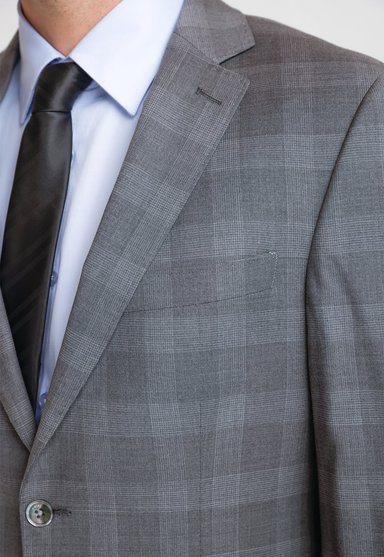 TRAJE HOMBRE FORMAL LANA S160'S EMERALD GRIS - 3