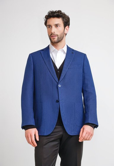 CHAQUETA HOMBRE FORMAL EXECUTIVE AZUL - 1