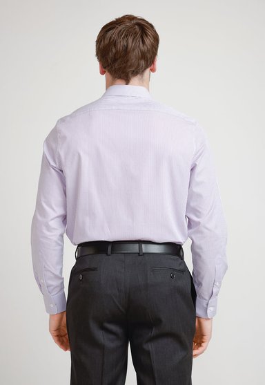 CAMISA HOMBRE FORMAL CLASSIC LILA - 2