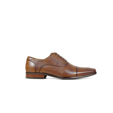 ZAPATO POSTINO CAP TOE BAL OXFORD COGNAC - 3