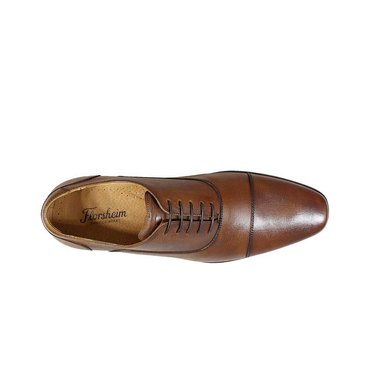 ZAPATO POSTINO CAP TOE BAL OXFORD COGNAC - 7