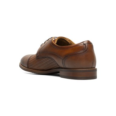 ZAPATOS FORMAL COGNAC RUCCI WEAVE CAP TOE - 8