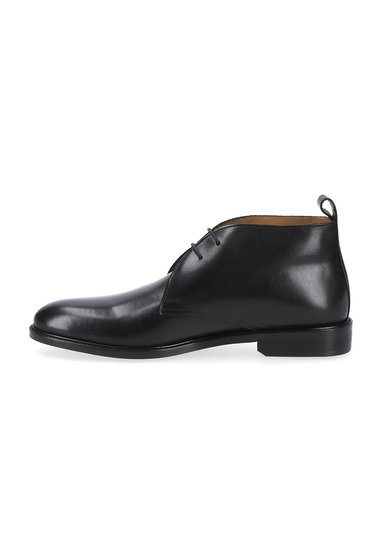 BOTINES FORMAL ITALIANOS VOLTAGO PLAIN TOE CHUKKA BOOT NEGRO - 2