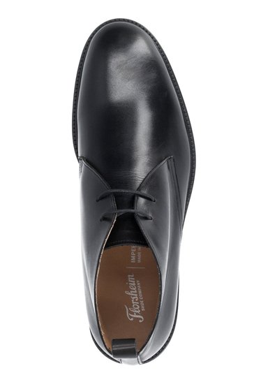 BOTINES FORMAL ITALIANOS VOLTAGO PLAIN TOE CHUKKA BOOT NEGRO - 4