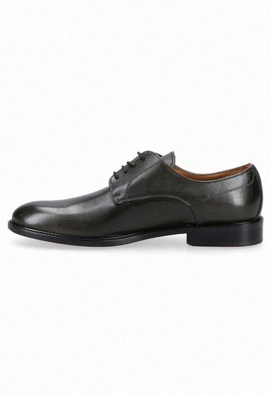ZAPATOS FORMAL ITALIANOS VOLTAGO PLAIN TOE OXFORD VERDE - 2