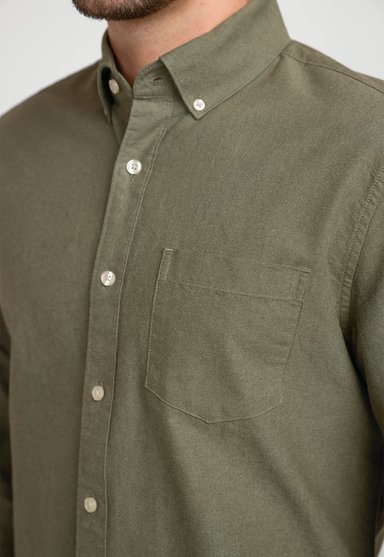 CAMISA HOMBRE OXFORD MILITAR - 3