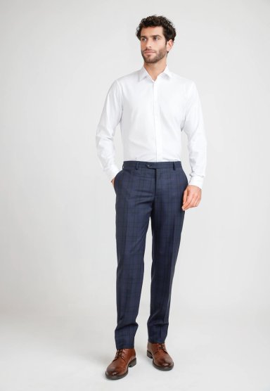 PANTALON FORMAL HOMBRE NAVY - 4
