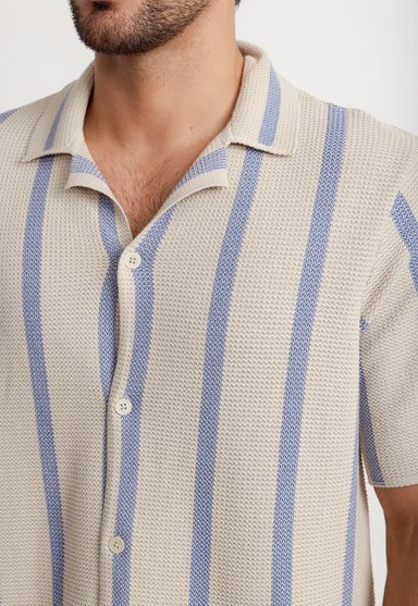 CAMISA HOMBRE MANGA CORTA KNIT ARENA - 3