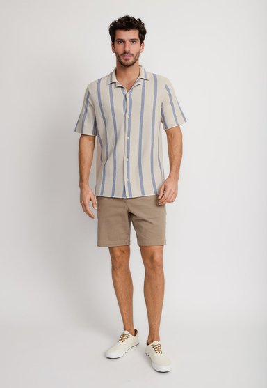 CAMISA HOMBRE MANGA CORTA KNIT ARENA - 4