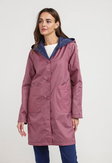 IMPERMEABLE MUJER PAZ AZUL - 2